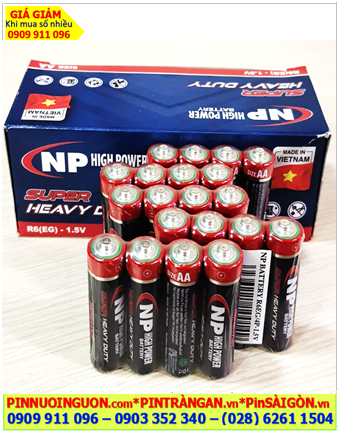 COMBO 01HỘP=40viên Pin tiểu AA 1.5v NP R6EG/4B HighPower chính hãng _Giá chỉ 86.000đ/ Hộp 40viên
